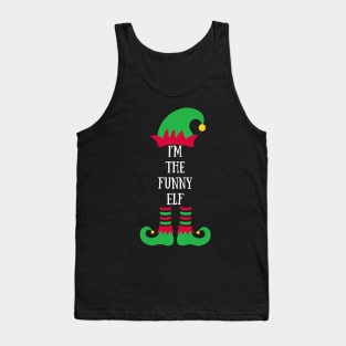 I'm the funny elf Tank Top